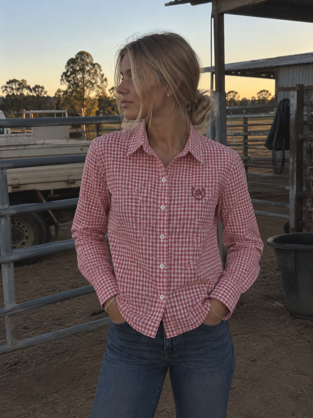 Angus button up